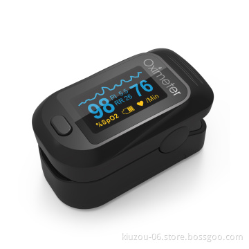 Digital Finger Pulse Oximetre Blood Oxygen Finger SPO2 PR PI Alarm Oximetro de dedo Portable Respiration rate fingertip oximetre